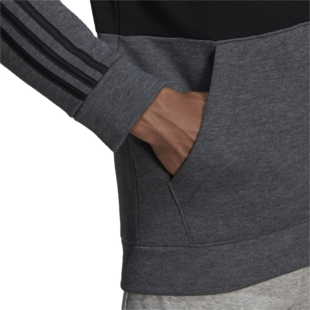 Adidas Džemprid M Cb Fz Hoodie Grey Green H64179/M hind ja info | Meeste pusad | kaup24.ee