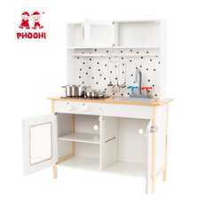 Puidust laste kööginurk helidega "Phoohi" hind ja info | Tüdrukute mänguasjad | kaup24.ee