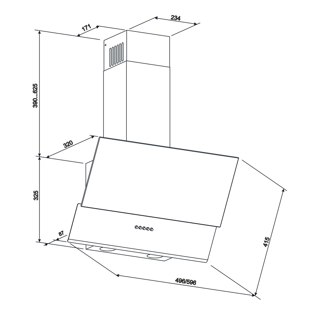 Eleyus DNL L14 150 50 WH hind ja info | Õhupuhastid | kaup24.ee