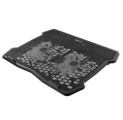 Tellur Cooling pad Basic 15.6, 2 вентилятора, черный цена и информация | Охлаждающие подставки и другие принадлежности | kaup24.ee