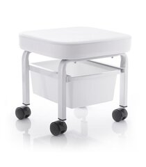 Тележка-стульчик для ванны для педикюра STOOL FOR COSMETIC PEDICURE цена и информация | Мебель для салонов красоты | kaup24.ee