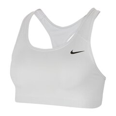 Женский спортивный бюстгальтер Nike Swoosh Bra W BV3630-100, белый. цена и информация | Бюстгальтеры | kaup24.ee