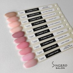 Kummist aluslakk Sincero Salon, 6 ml, Glitter Cloud Pink hind ja info | Küünelakid, küünetugevdajad | kaup24.ee