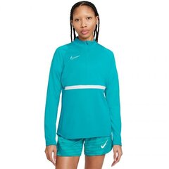 Джемпер для женщин Nike NK Df Academy 21 Drill Top W CV2653 356, синий цена и информация | Спортивная одежда для женщин | kaup24.ee