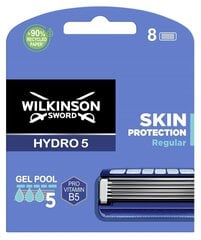 Головки для бритья Wilkinson Sword Hydro5, 8 шт. цена и информация | Косметика и средства для бритья | kaup24.ee