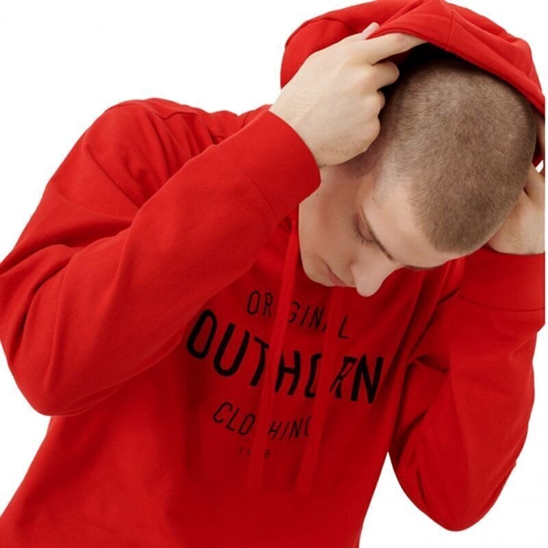Meeste sviiter, Outhorn M HOL21 BLM602 62S, punast värvi hind ja info | Meeste pusad | kaup24.ee