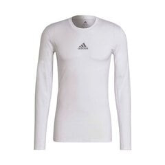 Meeste termopesu Adidas techfit compression M GU7334, valge цена и информация | Мужское термобелье | kaup24.ee