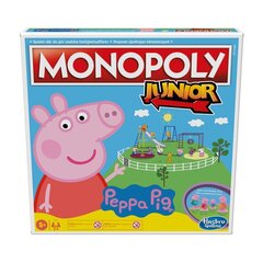 Lauamäng Hasbro Monopol Junior Peppa Pig, FI цена и информация | Настольные игры, головоломки | kaup24.ee