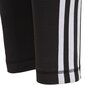 Tüdrukute dressipüksid Adidas essentials 3S tight Jr DV0367, mustad цена и информация | Tüdrukute retuusid, püksid | kaup24.ee