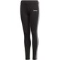 Tüdrukute dressipüksid Adidas essentials 3S tight Jr DV0367, mustad hind ja info | Tüdrukute retuusid, püksid | kaup24.ee