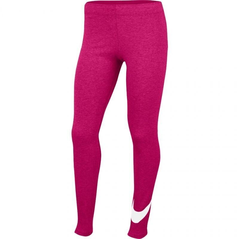 Laste spordipüksid Nike G NSW Favorites Swsh Legging Jr AR4076 615, roosa цена и информация | Tüdrukute retuusid, püksid | kaup24.ee