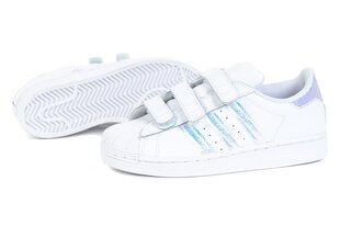Кеды детские Adidas Superstar CF C FV3655, белые цена и информация | Детская спортивная обувь | kaup24.ee