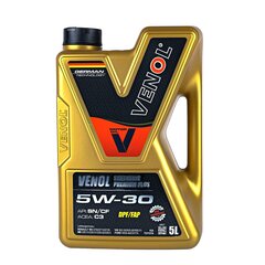 Venol - SYNTHESIS PREMIUM PLUS SN CF 5W30 C3 - Mootoriõli hind ja info | Mootoriõlid | kaup24.ee