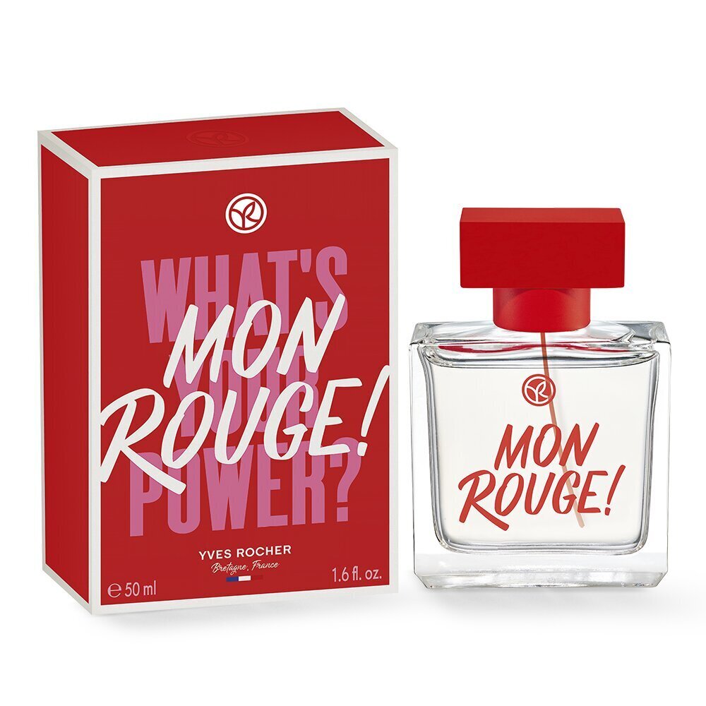 Parfüümvesi "Mon Rouge", 50 ml цена и информация | Naiste parfüümid | kaup24.ee