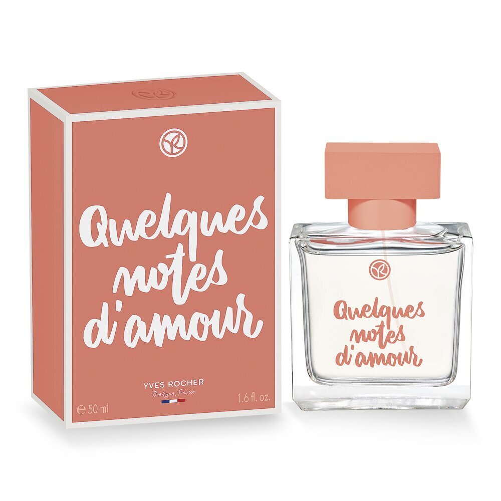 Parfüümvesi "Quelques Notes d’Amour", 50 ml hind ja info | Naiste parfüümid | kaup24.ee