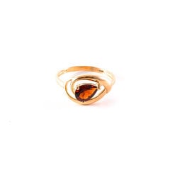 Золотое кольцо с гранатом ZGT101018096G цена и информация | Кольцо | kaup24.ee