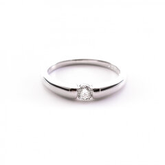 Золотое кольцо с бриллиантом ZGR18376DIH цена и информация | Кольцо | kaup24.ee
