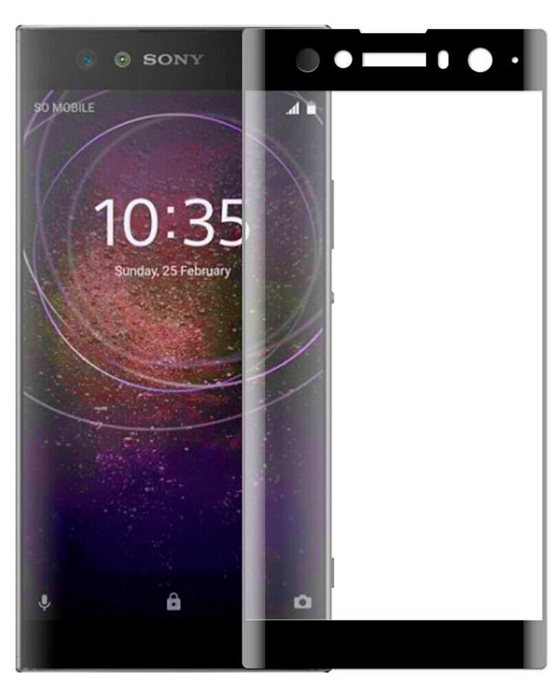 Sony Xperia XA2 Ultra must, raamiga ekraanikaitseklaas цена и информация | Ekraani kaitsekiled | kaup24.ee