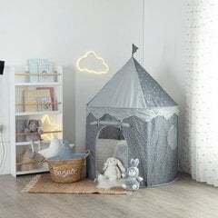 Детская палатка Pop Up Grey 135 см цена и информация | Детские игровые домики | kaup24.ee