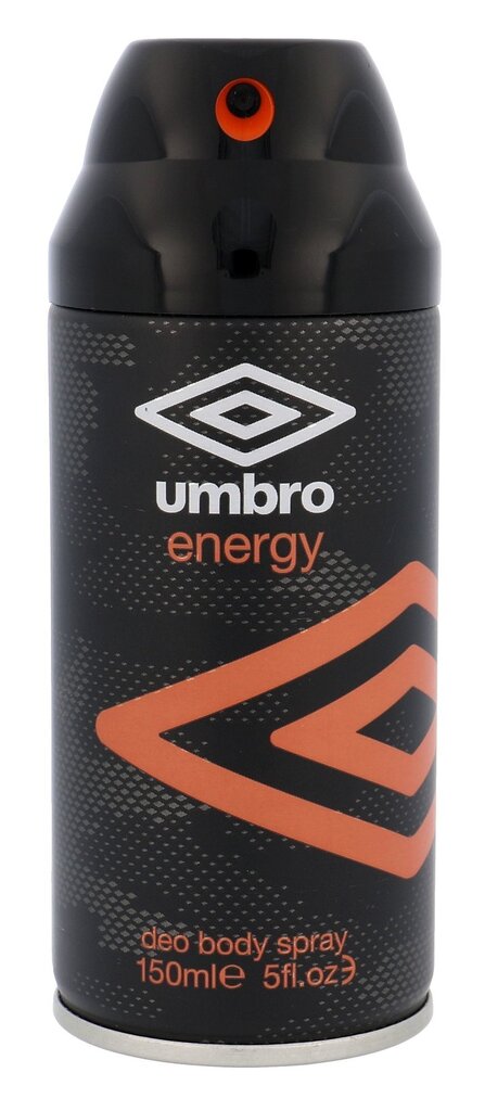 UMBRO Energy deodorant meestele 150 ml цена и информация | Lõhnastatud kosmeetika meestele | kaup24.ee