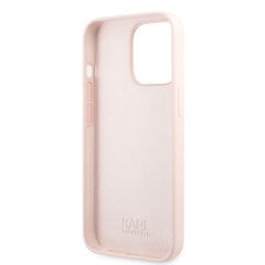 Чехол Karl Lagerfeld Liquid Silicone Karl Head Case для iPhone 13 Pro Max Light Pink цена и информация | Чехлы для телефонов | kaup24.ee