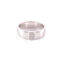 Серебряное кольцо с цирконами   SGKLR10964B SGKLR10964B цена и информация | Кольцо | kaup24.ee