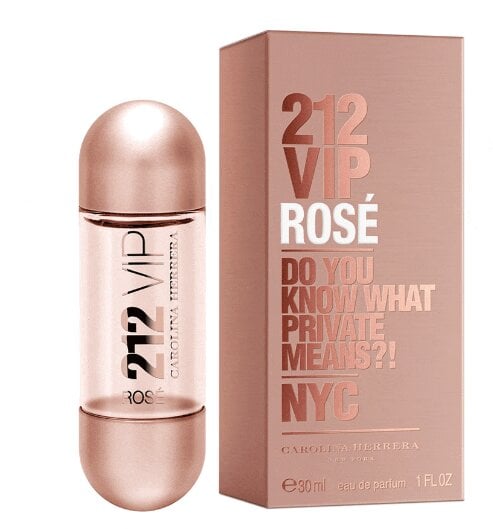 Naiste parfüüm 212 Vip Rosé Carolina Herrera EDP (30 ml) цена и информация | Naiste parfüümid | kaup24.ee