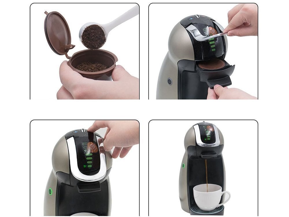 Korduvkasutatavad Dolce gusto kohvikapslid 3tk hind ja info | Kohvimasinate lisatarvikud | kaup24.ee