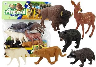 Kummist loomad, komplekt 6 osa hind ja info | Poiste mänguasjad | kaup24.ee