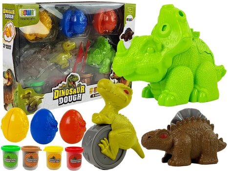 Пластилиновый набор Динозавры цена и информация | Развивающие игрушки | kaup24.ee