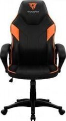 Игровое кресло ThunderX3 Aerocool EC1, черное/оранжевое цена и информация | Офисные кресла | kaup24.ee