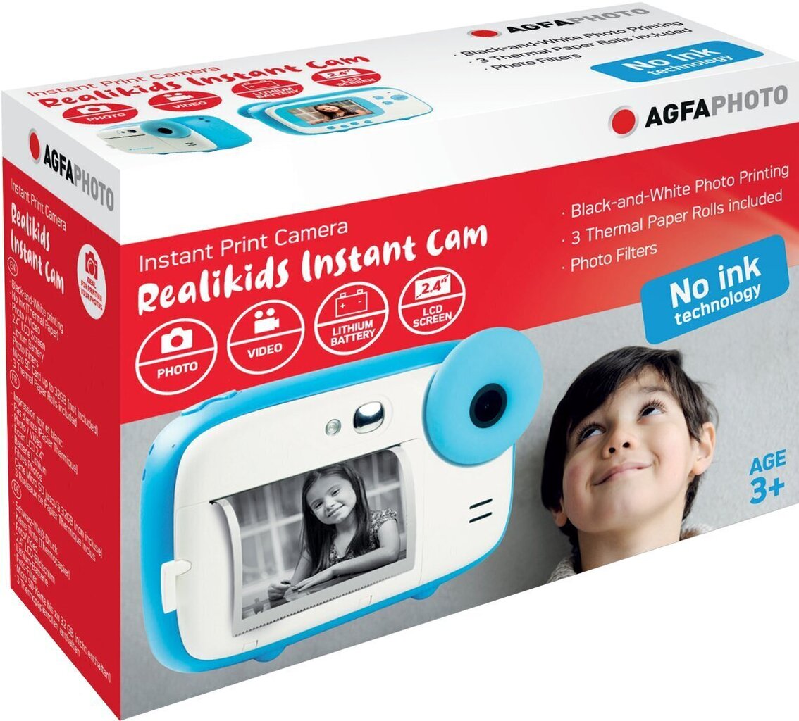 AgfaPhoto Realikids Instant Cam hind ja info | Fotoaparaadid | kaup24.ee