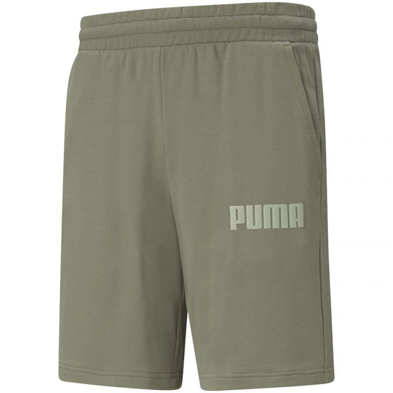 Meeste spordipüksid Puma Modern Basic M 585864 73, roheline hind ja info | Meeste spordiriided | kaup24.ee