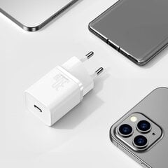 Baseus Super Si Quick Charger 1C 30W (white) цена и информация | Baseus Одежда, обувь и аксессуары | kaup24.ee