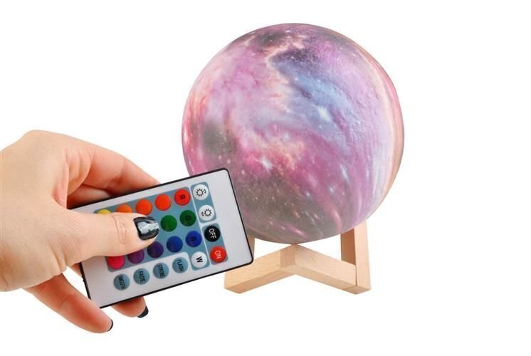 Moon 3D öölamp. Kuuvalguse lamp 20 režiimi 9510 hind ja info | Laualambid | kaup24.ee