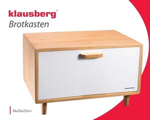 Бамбуковая хлебница KLAUSBERG KB-7400 цена и информация | Столовые и кухонные приборы | kaup24.ee
