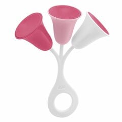 Погремушка Chicco Тюльпан PVC, розовая цена и информация | Игрушки для малышей | kaup24.ee