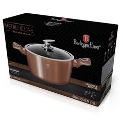 GRANIITPOT 28cm BERLINGER HAUS ROSE GOLD BH-1516 цена и информация | Кастрюли, скороварки | kaup24.ee