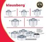 KLAUSBERG POTIKomplekt 9 ELE. KB-7229 цена и информация | Potid ja kiirkeedupotid | kaup24.ee