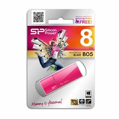 Silicon Power Blaze B05 8 GB, USB 3.0, P hind ja info | Mälupulgad | kaup24.ee