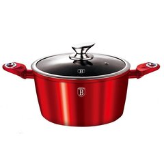 GRANIITPOT 28cm BERLINGER HAUS PUNANE METALLILINE LINE BH-1258 hind ja info | Potid ja kiirkeedupotid | kaup24.ee