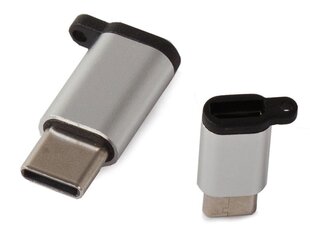 Micro -USB -tüüpi C -tüüpi USB -adapter 3.1 hind ja info | USB jagajad, adapterid | kaup24.ee