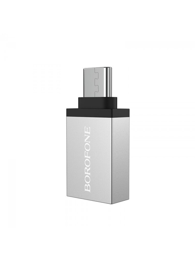 Usb 3.0 - Type-C Otg adapter, borofone BV3 hind ja info | USB jagajad, adapterid | kaup24.ee