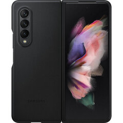 Samsung Galaxy Z Fold3 nahast ümbris must EF-VF926LBEGWW hind ja info | Telefoni kaaned, ümbrised | kaup24.ee