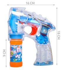 Пистолет для мыльных пузырей LED #8676 цена и информация | Игрушки для песка, воды, пляжа | kaup24.ee
