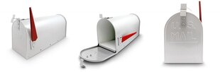 Американский почтовый ящик (белый) цена и информация | Почтовые ящики | kaup24.ee