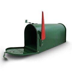 Американский почтовый ящик (зеленый) цена и информация | Почтовые ящики | kaup24.ee