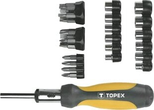Tööriistakomplekt 34 tk Topex цена и информация | Механические инструменты | kaup24.ee