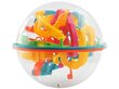 Nutikas sfäär • Labürint 3D • paljude nurkade, tunnelite ja laskumistega värviline labürint • täiskasvanutele ja lastele • 138 takistust • 18 x 18 hind ja info | Lauamängud ja mõistatused | kaup24.ee