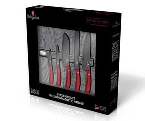 Набор кухонных ножей с магнитной лентой BerlingerHaus BH-2534 цена и информация | Ножи и аксессуары для них | kaup24.ee
